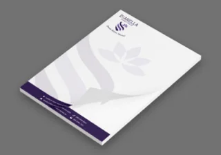 Letterhead stationery design